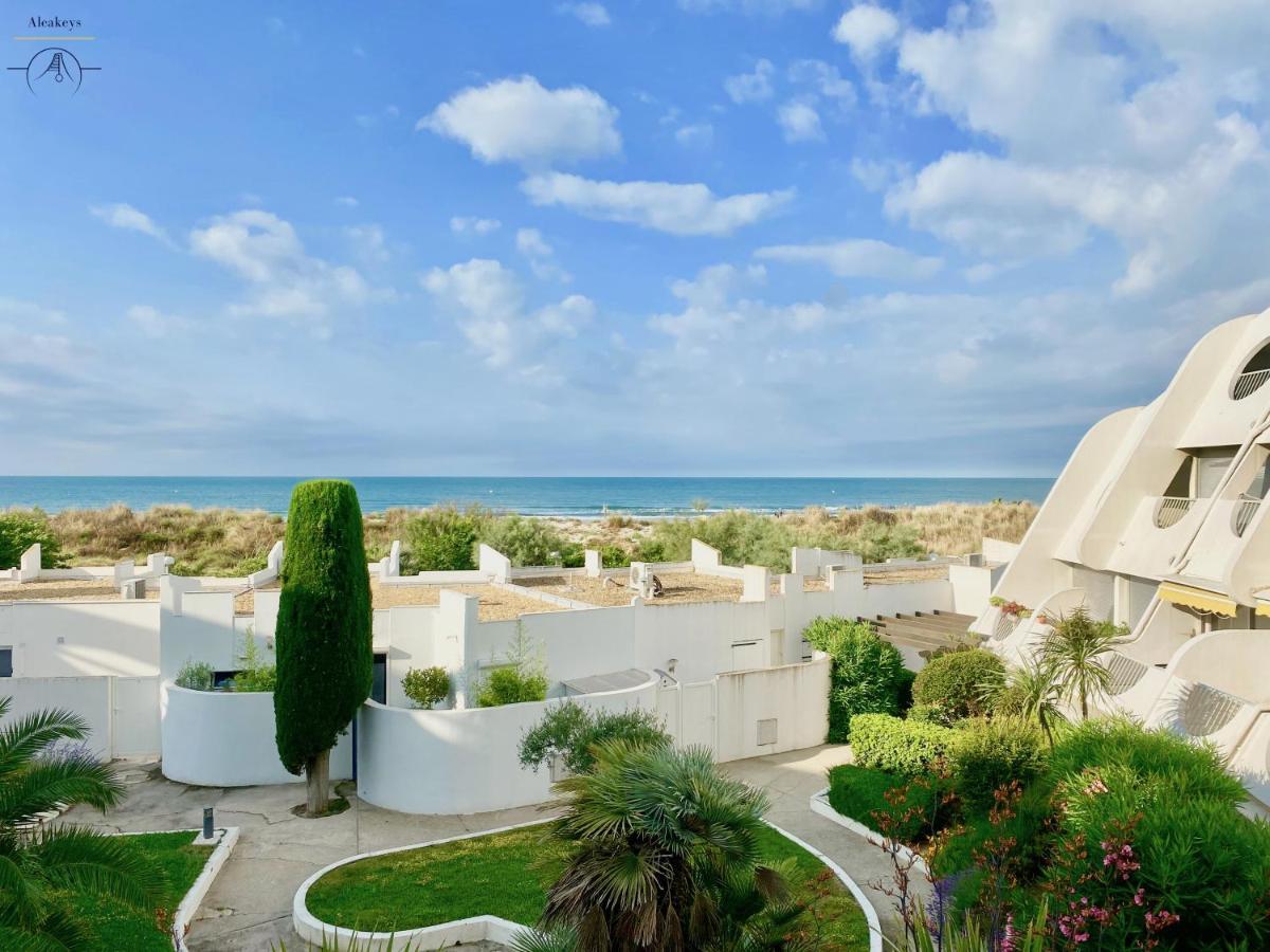 Le Meridien, Beau Studio 3 Etoiles, Vue Mer, Piscine, Wi Fi Et Parking Prive La Grande Motte Exteriör bild