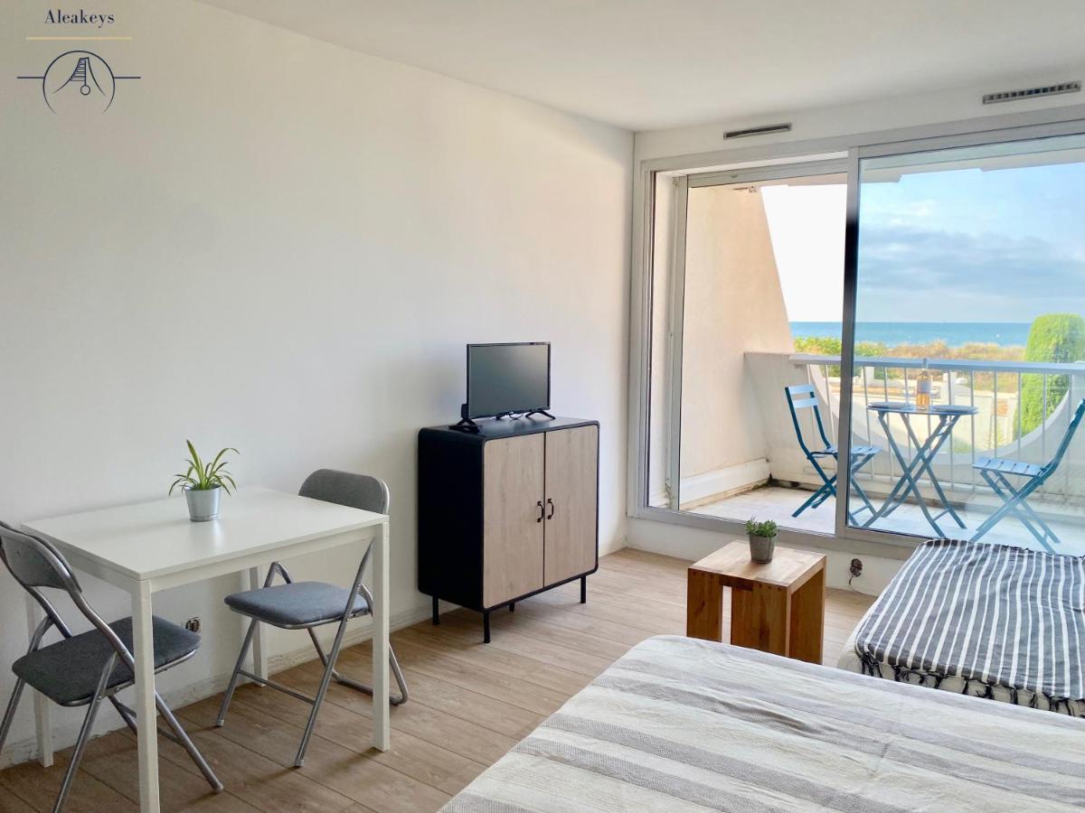 Le Meridien, Beau Studio 3 Etoiles, Vue Mer, Piscine, Wi Fi Et Parking Prive La Grande Motte Exteriör bild